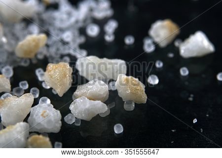 Himalayan Salt Is The Name For Pink Tinted Rock Salt That Is Mined In The Mine Near The Himalayas, P