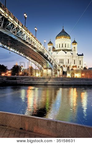 Moskva. Domkirken Kristus Frelseren.