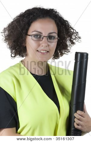 Arquiteto de mulher