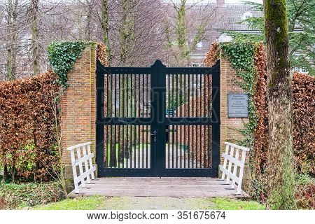 Zeist, Netherlands - January 04, 2020. Architecture Around Evangelical School
