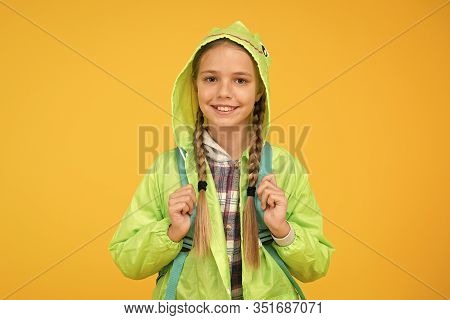 Rain Is Not Hindrance. Waterproof Cloak. Waterproof Fabric For Your Comfort. Rainproof Accessory. Sc