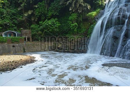 Rizal, Ph - Nov. 30: Hinulugang Taktak Falls View On November 30, 2019 In Antipolo, Rizal, Philippin