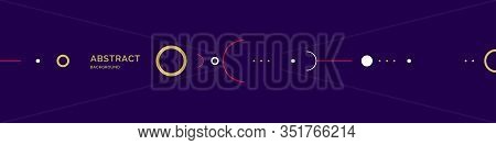 Modern Abstract Background With Geometric Shapes. Vector Illustration