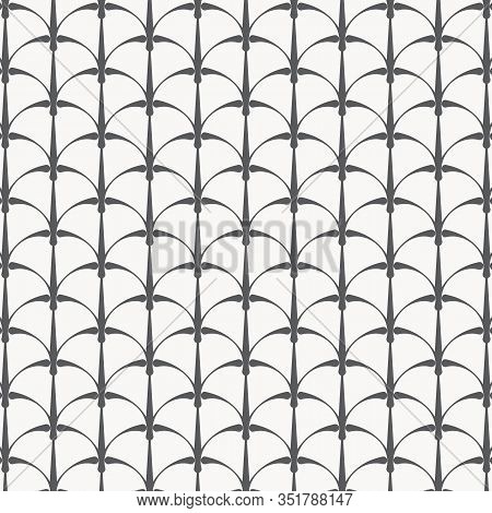 Vector Pattern Repeating Abstract Dragonfly Or Abstract Curtains. Graphic Clean For Fabric, Wallpape