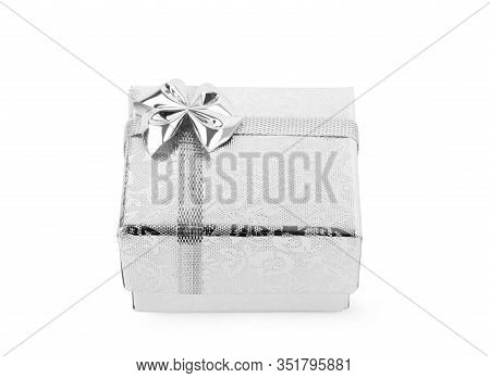 Gift Box Isolated On A White Background