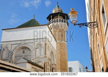 Youssef Dey Mosque, Located At The Southern Entrance To The Medina Of Tunis (close To Kasbah Square)