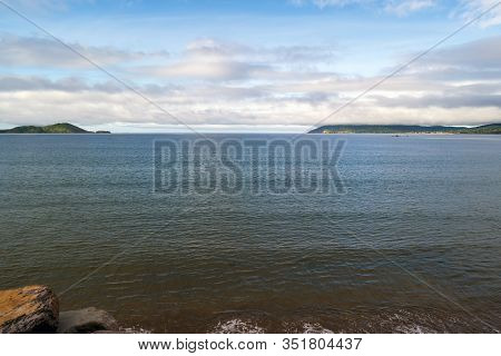 Picturesque Ballingskelligs Bay In Waterville.county Kerry In Ireland.
