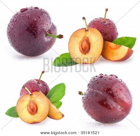 Červené švestky