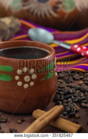 Cafe De Olla, Traditional Mexican Coffee From Clay Pots