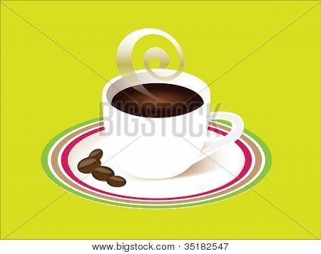 กาแฟกับ soucer