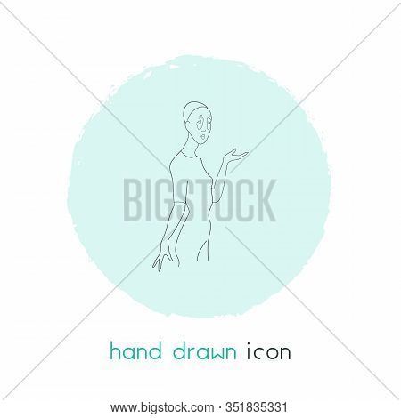 Pantomime Icon Line Element. Illustration Of Pantomime Icon Line Isolated On Clean Background For Yo