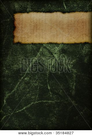 Mystiske bog Cover - grøn