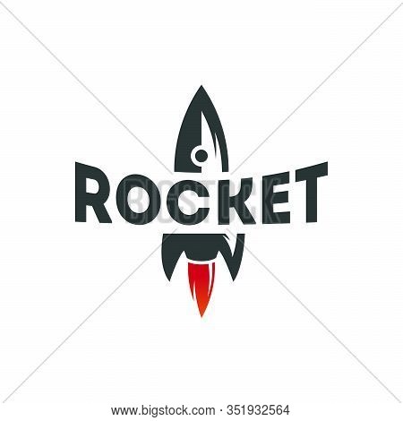 Cool Rocket Logo Designs Vector, Rocket Sign, Icon, Template