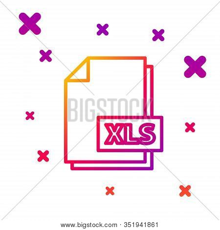 Color Line Xls File Vector Photo Free Trial Bigstock