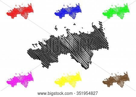 Harju County (republic Of Estonia, Counties Of Estonia) Map Vector Illustration, Scribble Sketch Har