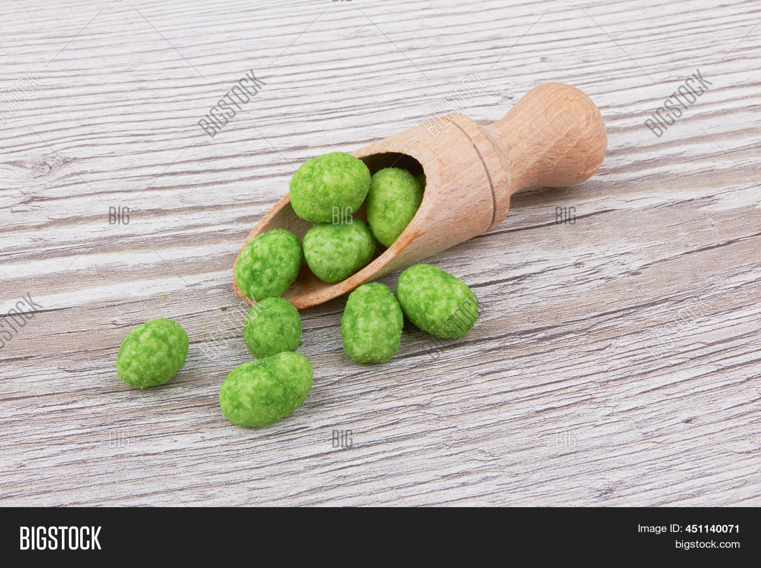 Wasabi Coated Peanuts Image & Photo (Free Trial) Bigstock
