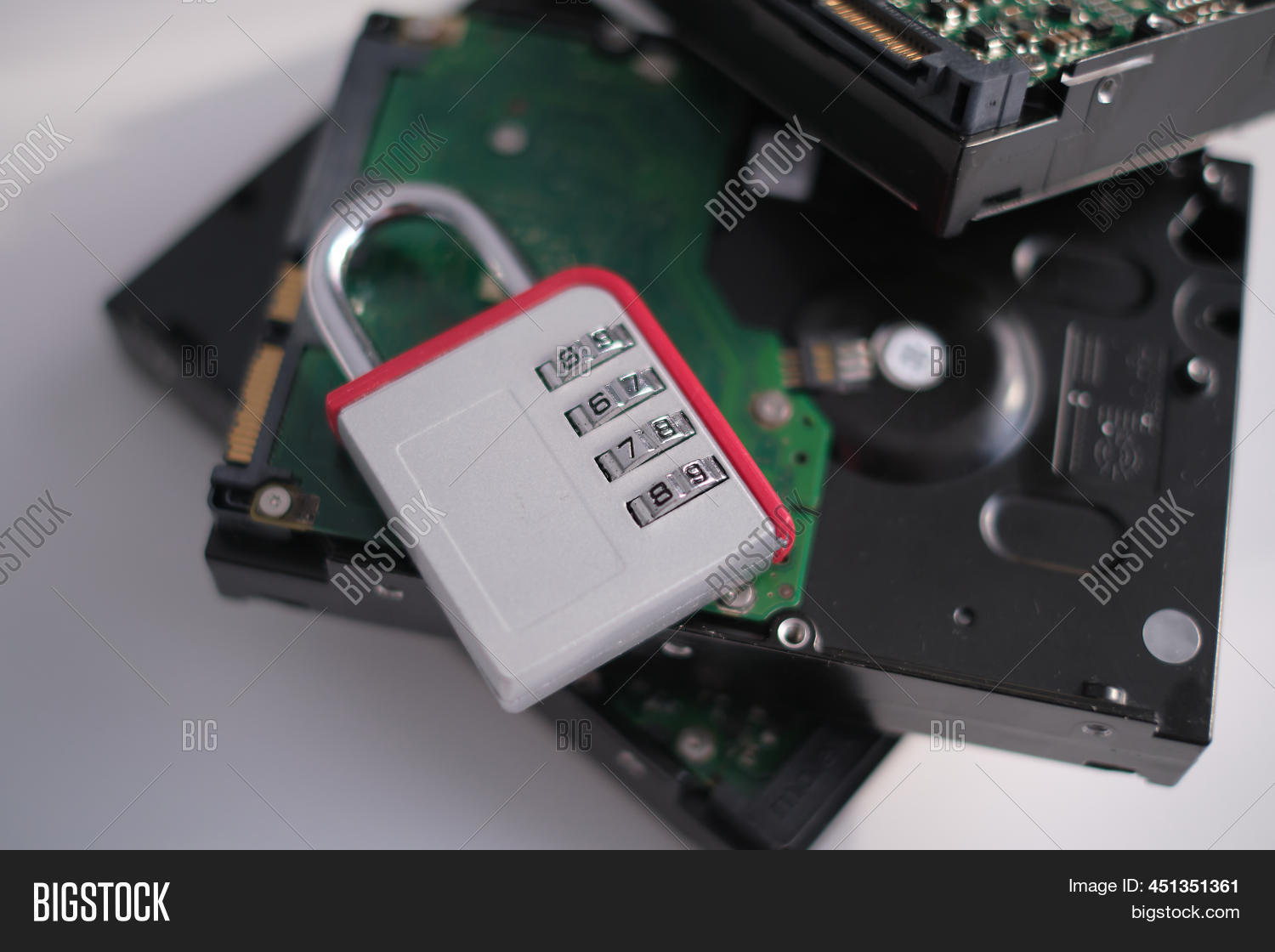 Encrypted Hard Disk. Image & Photo (Free Trial) Bigstock