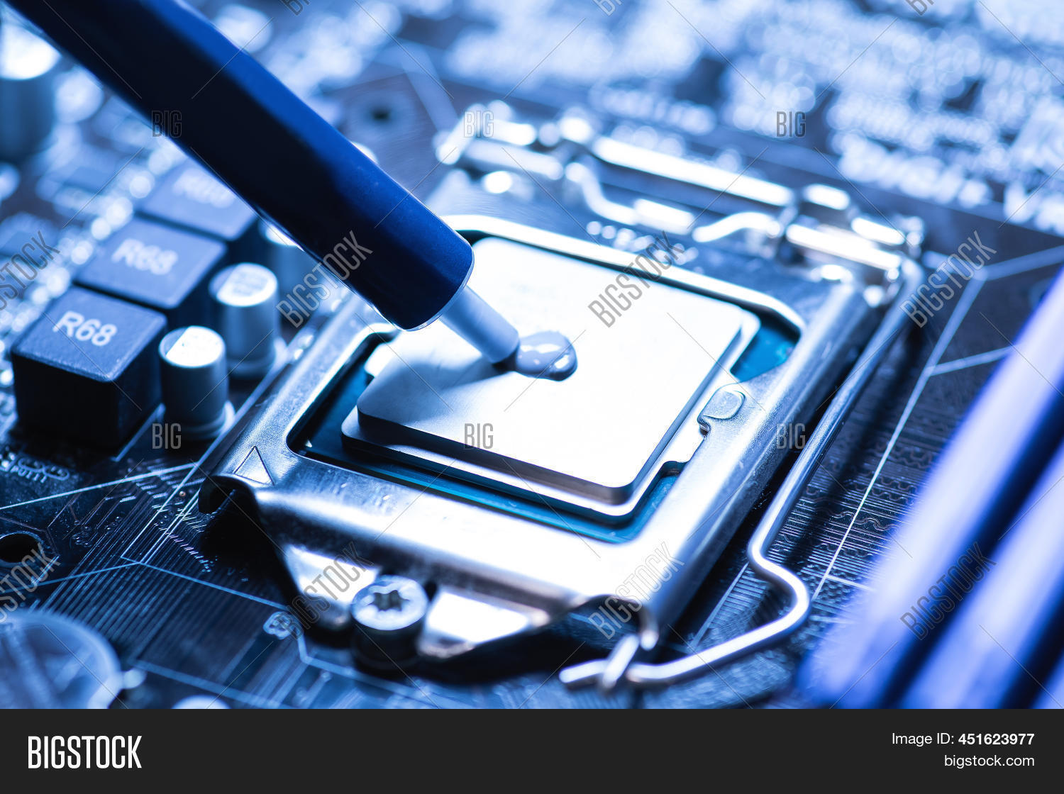 Thermal Compound Cpu Image & Photo (Free Trial) Bigstock