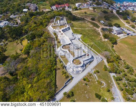 Fort Charlotte Was A Historic Fortification Built In 1789 By British In Downtown Nassau, New Provide