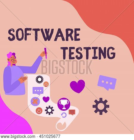 Conceptual Caption Software Testing. Conceptual Photo Investigation Provide Information About The Qu
