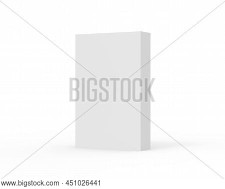 Blank Matchbox Mockup For Branding And Promotion, Empty Paper Packaging Match Book Mockup On Isolate
