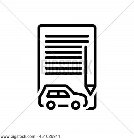 Black Line Icon For Waiver Sacrifice Renunciation Disclaimer Retraction Abdication