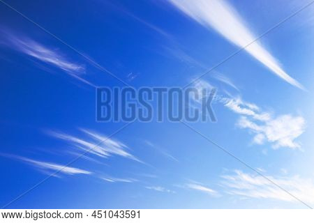 If You Look Up You Can See Beautiful Cirrus Clouds.