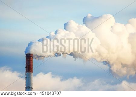 City Chimneys Emit A Lot Of Harmful Substances Along With The Smoke