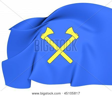 Flag af Saint Helier, Jersey.