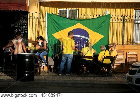 Jair Bolsonaro In Salvador