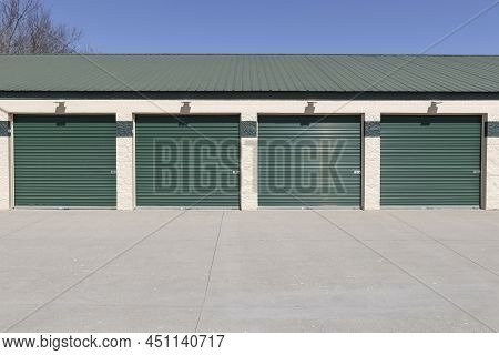 Self Storage And Mini Storage Garage Units.