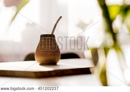 Healthy Infused Yerba Mate Drink, Energy Boosting Beverage.