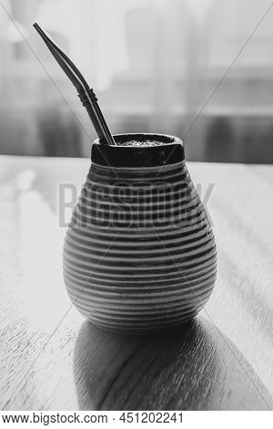 Healthy Infused Yerba Mate Drink, Energy Boosting Beverage.