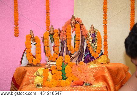The Famous Hindu Festival Sri Rama Navami In India