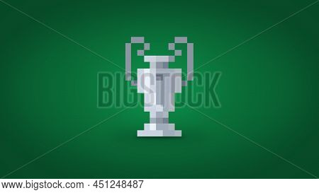 Pixel Champions Football Cup - High Res 4K Background