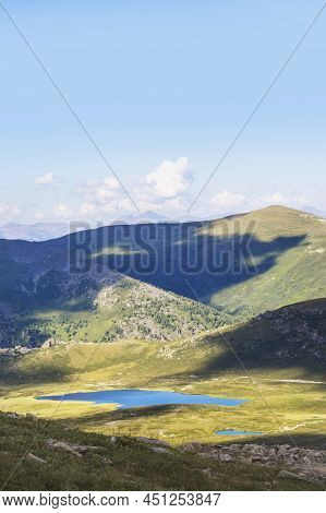 Lakes In The Katunsky State Nature Reserve. Altai, Russia