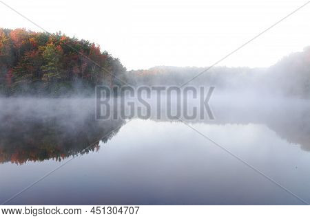 Boley Lake at Babcock State Park, in West Virginia