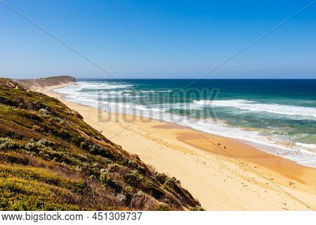 Thirteenth Beach At Barwon Heads In Australia