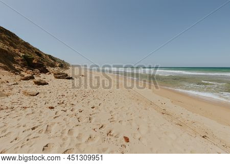 Thirteenth Beach At Barwon Heads In Australia
