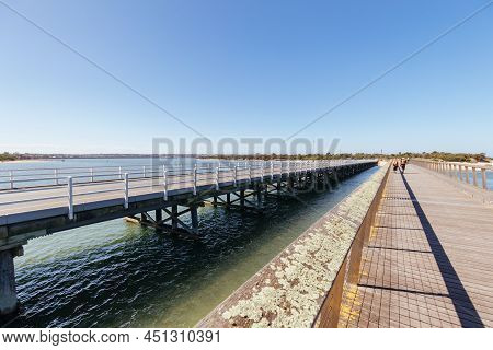 The Barwon River Area In Victoria Australia