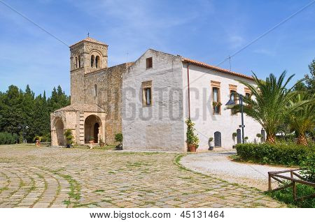 Heiligdom van St. Maria d' Anglona. Tursi. Basilicata. Italië.