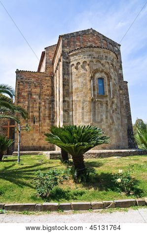 Heiligdom van St. Maria d' Anglona. Tursi. Basilicata. Italië.