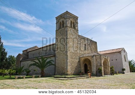 Heiligdom van St. Maria d' Anglona. Tursi. Basilicata. Italië.