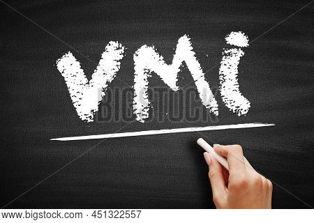 Vmi Vendor Managed Inventory - Supply Chain Agreement Where The Manufacturer Takes Control Of The In