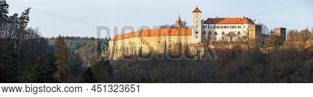 Bitov Castle, South Moravia, Czech Republic, Bitov Castle Is On Hill Above Vranov Dam Near Vranov Na