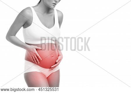 Pregnant Woman Has Pain In Her Stomach