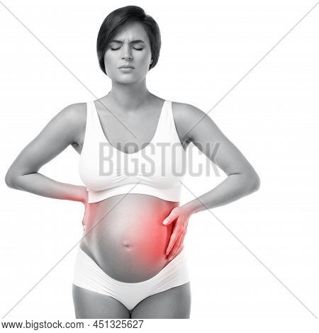 Pregnant Woman Has Pain In Her Stomach