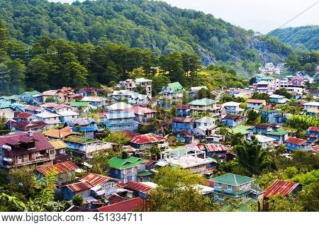 View Of Sagada Village From Luzon Island, Philippines