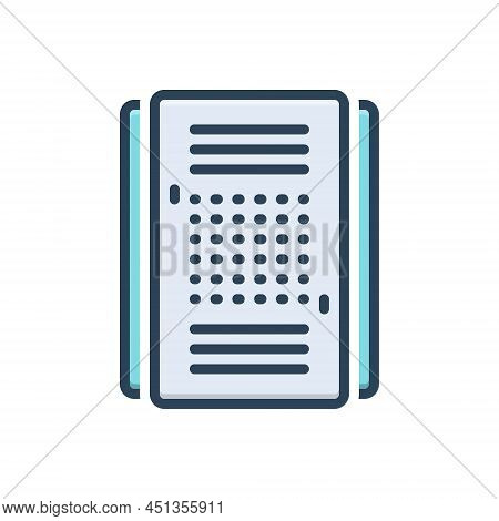 Color Illustration Icon For Summaries Summary Compendium Synopsis Note Paper