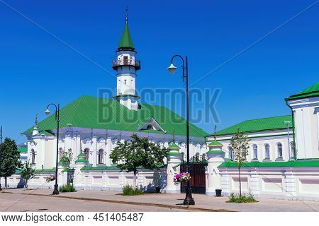 The Mardzhani Mosque Is A Landmark Of The Old Tatar Settlement Of Kazan.
